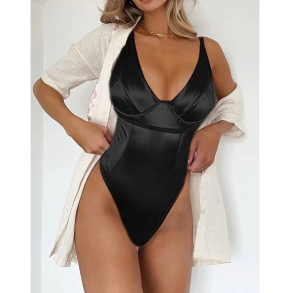 Sexy Tank Top Underwire Bodysuit - Picture 5 of 16